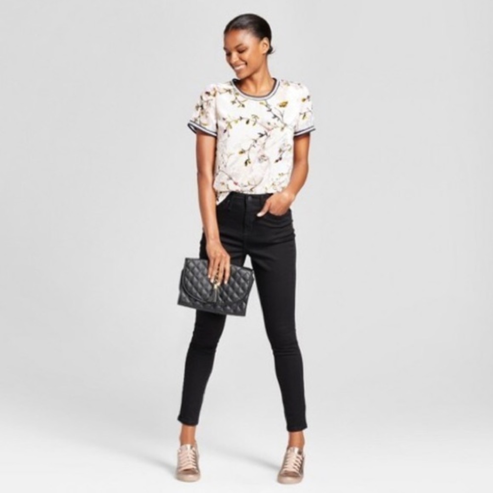 A New Day Velvet Burnout Tee XS